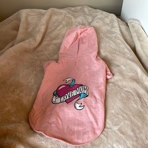 Dog hooded sweatshirt Size Large